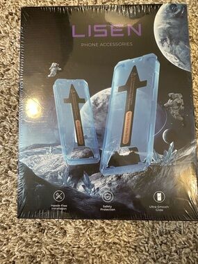 LISEN G123 HD IPhone 17 ProMax Tempered Glass - 2pck